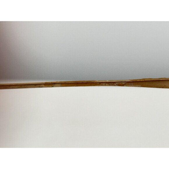 Laura Ashley Vintage Samantha Gold Tone Oval Eyeglasses 50-19-135 (M) - Picture 12 of 14